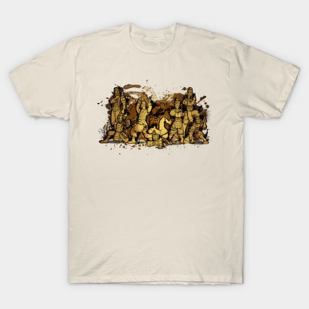 Terracotta Dance Crew T-Shirt by itsmidnight